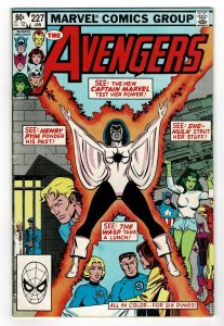 Avengers 227   2nd Monica Rambeau as Captain Marvel