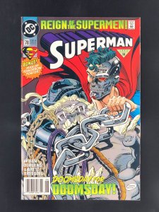 Superman #78 (1993) First Solo Story Featuring Cyborg Superman