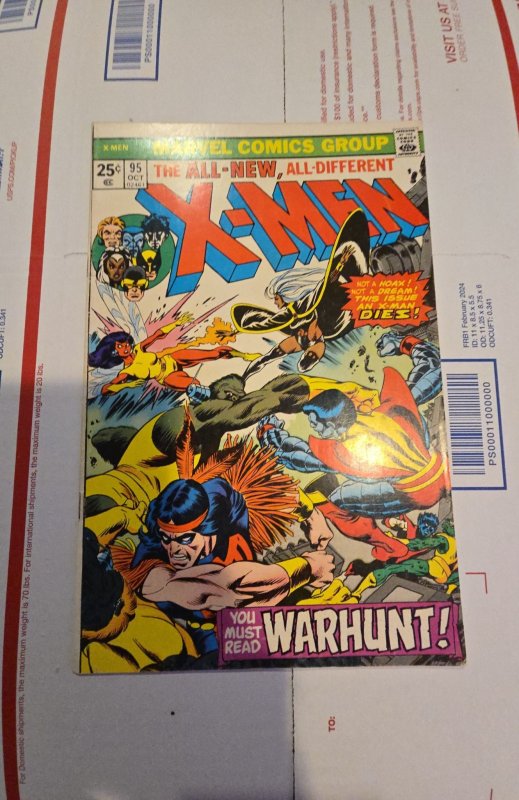 The X-Men #95 (1975) Death of Thunderbird