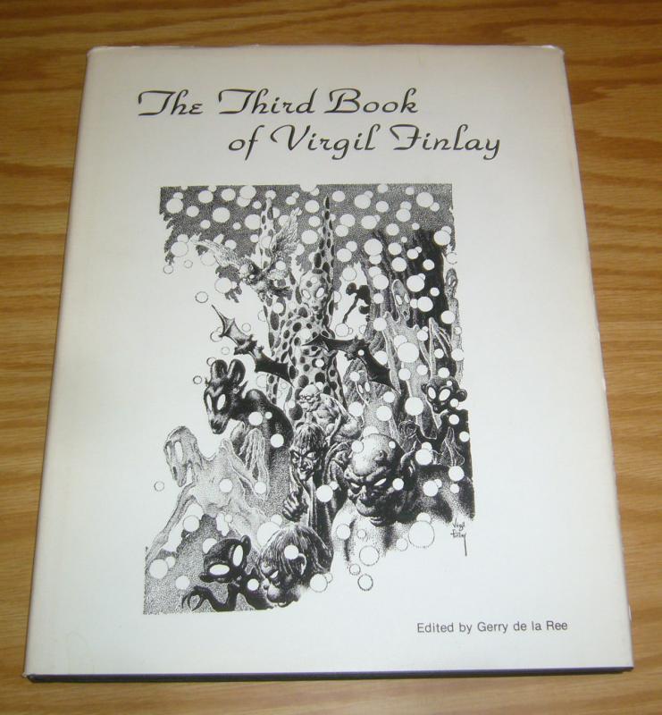 Virgil Finlay HC 3 VF/NM the third book of virgil finlay hardcover 1979 rare