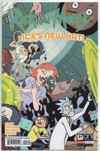 RICK and MORTY RICK'S NEW HAT #4 B, NM, Grandpa, Oni Press, from Cartoon 2021