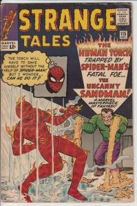 Strange Tales #115 (Dec-63) VG+ Mid-Grade Human Torch, Doctor Strange