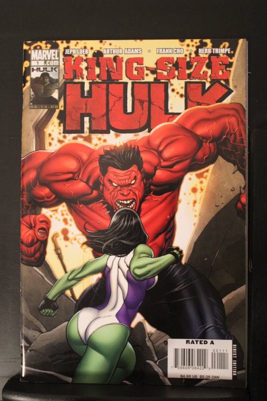 King-Size Hulk Variant Cover (2008)  Super-High-Grade NM Reprints 180/181 Wolvie