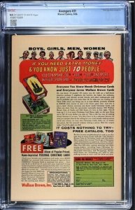 Avengers #31 1966 Marvel Comics CGC 8.0