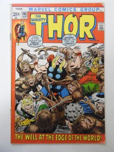 Thor #195 (1972) VG Condition! Cover detached at bottom staple