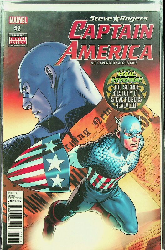 Steve Roger's Captain America #1-19 (May 2016-Jul 2017, Marvel) - 19 comics - NM