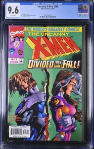 Uncanny X-Men #348 (10/97) Graded CGC 9.6