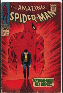 The Amazing Spider-Man #50 (1967) [Key Issue] 1st kingpin! see desc