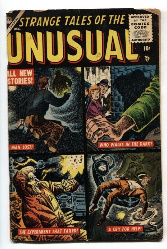 Strange Tales Of The Unusual #1 1955- Horror- Atlas G/VG