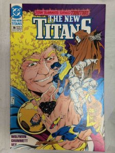 The New Titans #78 Comic Book DC 1991