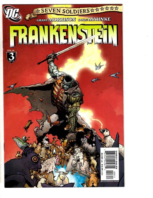6 DC Comics Frankenstein 1 3 4 + Soldiers 7 0 Silver Age 1 Shadow Cabinet 0 CR23