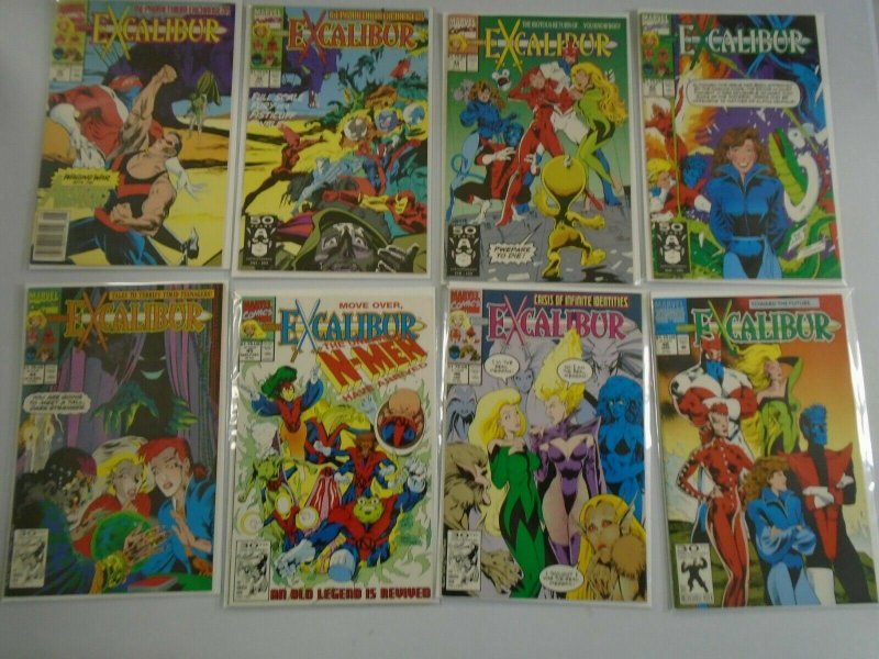 Excalibur lot 50 different from #1-64 8.0 VF (1988-93 1st Series) 