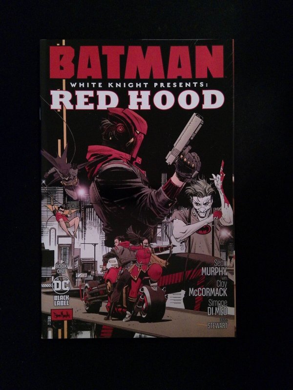 Batman White Knight Presents Red Hood #1  DC Comics 2022 NM+ 