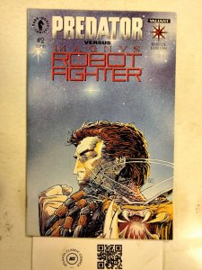 Predator Vs Magnus Robot Fighter #2 VF-NM Dark Horse Valiant Comic Book 3 TJ54