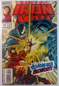 Iron Man #302 (9.0, 1994) Battle of Iron Man vs Venom