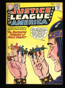 Justice League Of America #10 VG+ 4.5 1st Felix Faust!