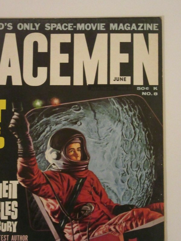 Spacemen #8 June 1964 Ray Bradbury VF