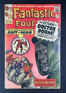 Fantastic Four (1961) #16 GD/VG (3.0) 1st Ant-Man Crossover; Doom Cover