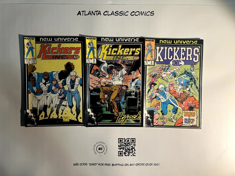 3 Kickers Marvel Comic Books# 5 6 9 Avengers Defenders Spiderman Thor 84 JS12