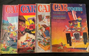 CARTOONS June 1964, Apr. 1966, Dec. 1968, Aug. 1969