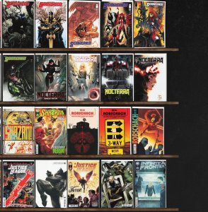 Huge Lot 130+ Comics with The Scorched, Nocterra, Green Lantern & More!