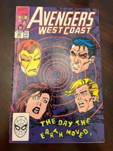 Avengers West Coast #58 Direct Edition (1990) - NM