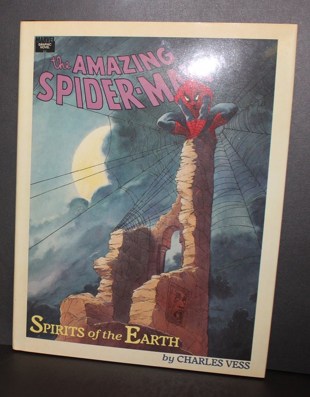 Amazing Spiderman: Spirits of the Earth Hard Cover GN / NM  /  1990