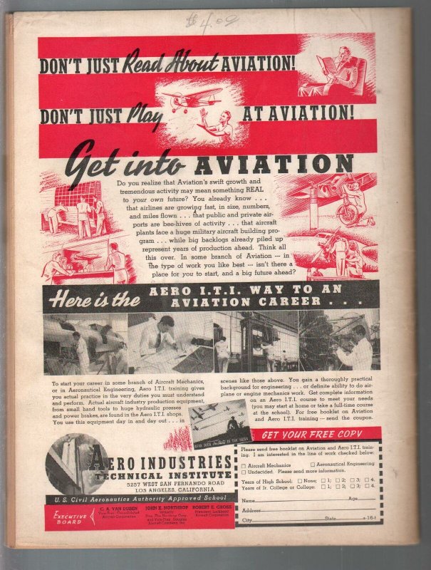 Air Trails 4/1939-Tomorrow's Air Invasion-Frank Tinsley-Whitehouse-FN