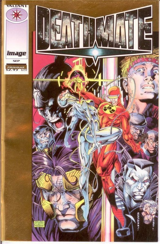 DEATHMATE (1993 IMAGE/VALIANT) PROLOGUE (GOLD CVR) F-VF COMICS BOOK