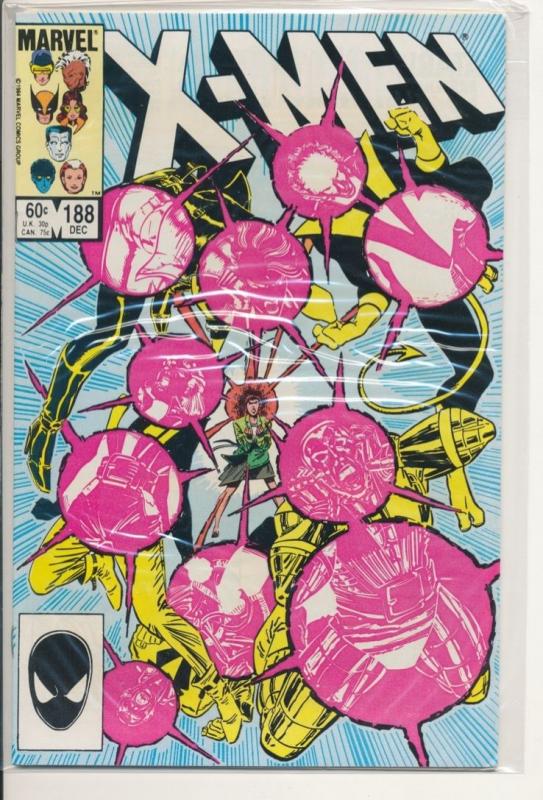 Marvel Uncanny X-Men #188 Very Fine (8.0) (723J) 