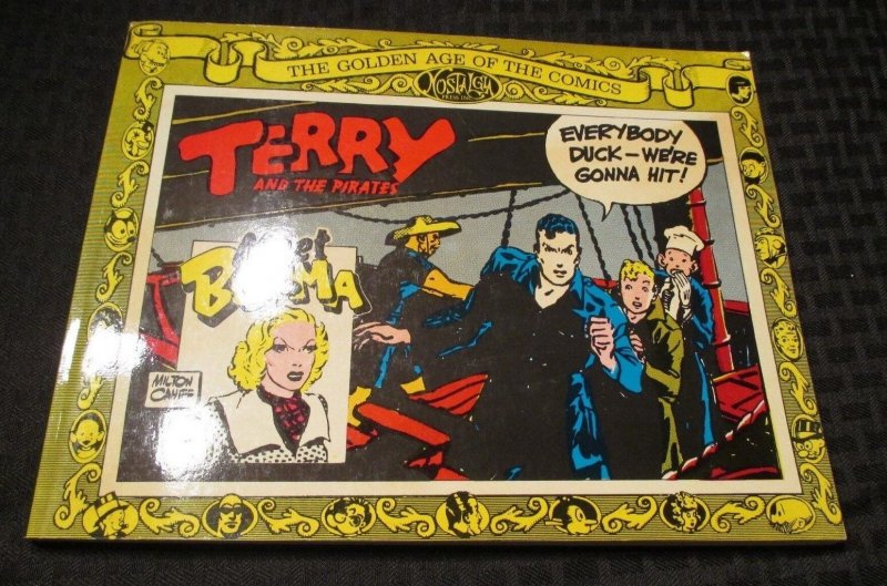 1975 Terry & The Pirates MEET BURMA SC VF Nostalgia Golden Age Comics
