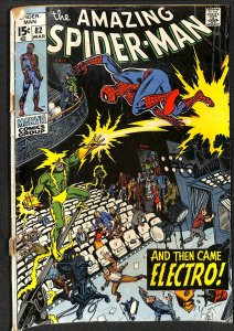 Amazing Spider-Man #82 GD+ 2.5 Electro! Marvel Comics Spiderman