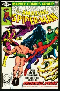 AMAZING SPIDER-MAN #214-1981-MARVEL-fine FN