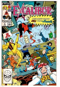 Excalibur #5 (1989)  Marvel Comics