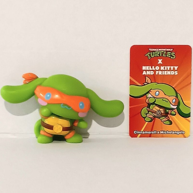 CINNAMOROLL x MICHAELANGELO | HELLO KITTY x TMNT #02 | SANRIO MCDONALDS | NIB