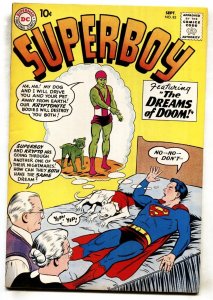SUPERBOY #83--1st appearance of Kryptonite Kid--1960--comic book--VF-