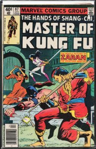 Master of Kung Fu #87 (1980) Master of Kung Fu / Shang-Chi