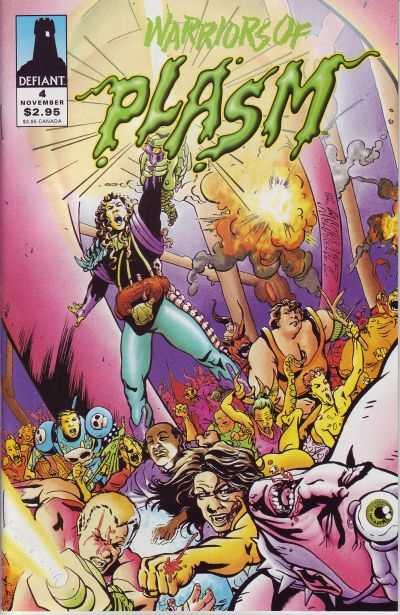 Warriors of Plasm   #4, NM- (Stock photo)