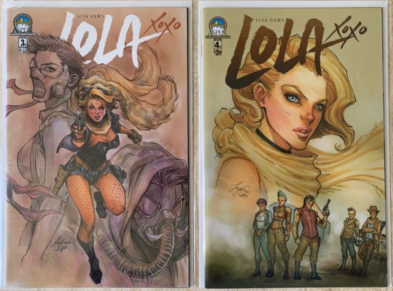 LOLA XOXO 1-6 (2014), LOLA XOXO WASTELAND MADAME 1-4 | ASPEN | 2 COMPLETE SERIES