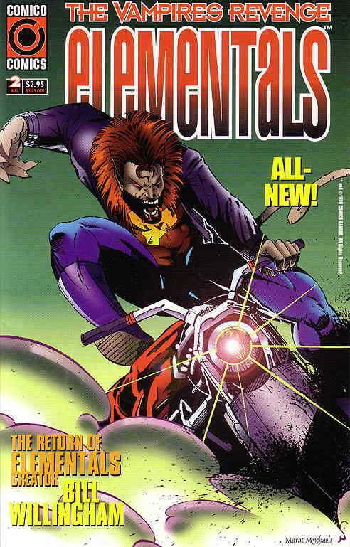 Elementals: The Vampires’ Revenge #2 VF/NM; COMICO | save on shipping - details