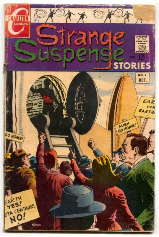 Strange Suspense Stories #1 1967- Charlton 1st issue G/VG