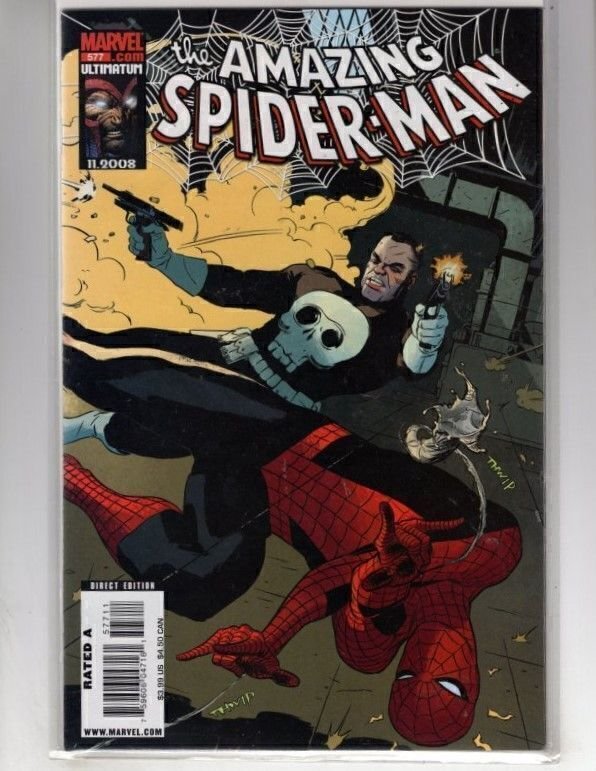 The Amazing Spider-Man #577 (2009) Punisher! / NSC-CR100-073