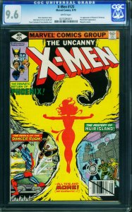 X-men #125 cgc 9.6-phoenix cover-mutant X-comic book 0272285011