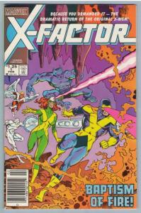 X-Factor 1 Feb 1986 VF (8.0)