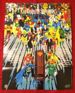 Superman #75 SIGNED Collector's Edition DC Comic: Death of Superman Memorial Set