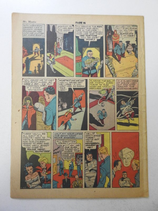 The Spirit #61 (1941) Newsprint Comic Insert Rare!