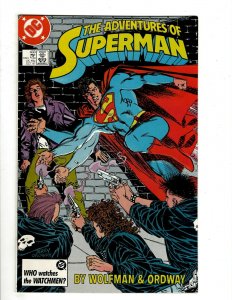 12 Adventures of Superman DC Comics 424 425 426 427 428 429 430 432 433 + HG1