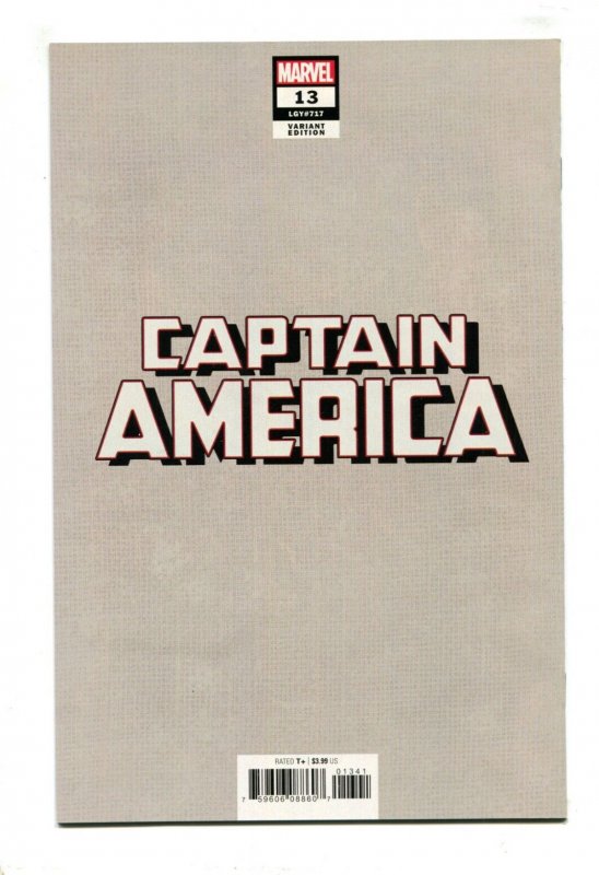 Captain America #13 (717) - 80th Anniversary Lupacchino Frame Cover (9.0) 2019