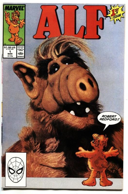 ALF #1-MARVEL COMICS-NBC-TV-PHOTO COVER-FIRST ISSUE-VF/NM