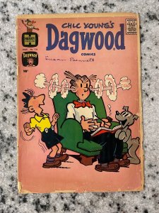 Chic Young's Dagwood Comics # 116 GD Harvey Comic Book 6 J847